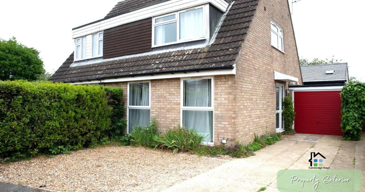 Cambridge Stays 4-5Br House-Garden-Lots Of Parking-15 Min To City-Close To Motorway Girton  Exterior photo
