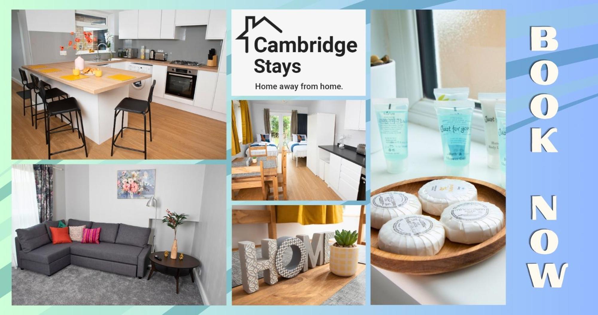 Cambridge Stays 4-5Br House-Garden-Lots Of Parking-15 Min To City-Close To Motorway Girton  Exterior photo